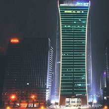 深圳腾讯大厦IC卡电梯控制系统
