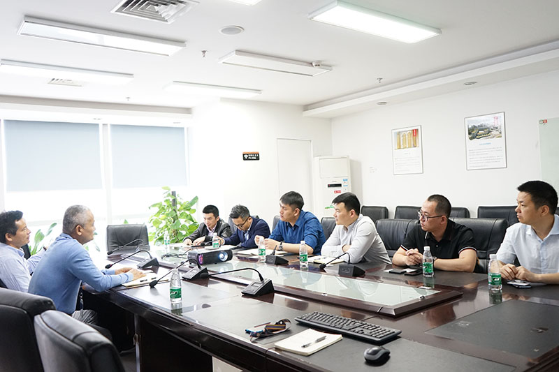 南京市浦口经开区和中国南山开发集团考察团莅临旺龙参观交流