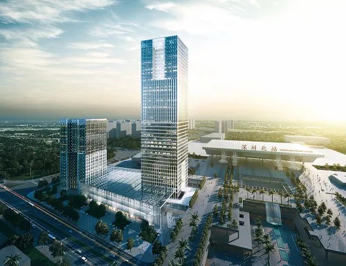 深圳北站总部基地完美解决高峰期乘梯拥堵难题！